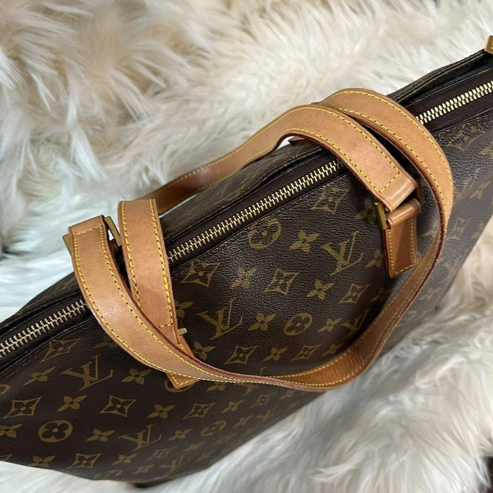 Louis Vuitton Cabas Mezzo Monogram Shoulder Tote - Excellent Preloved Condition